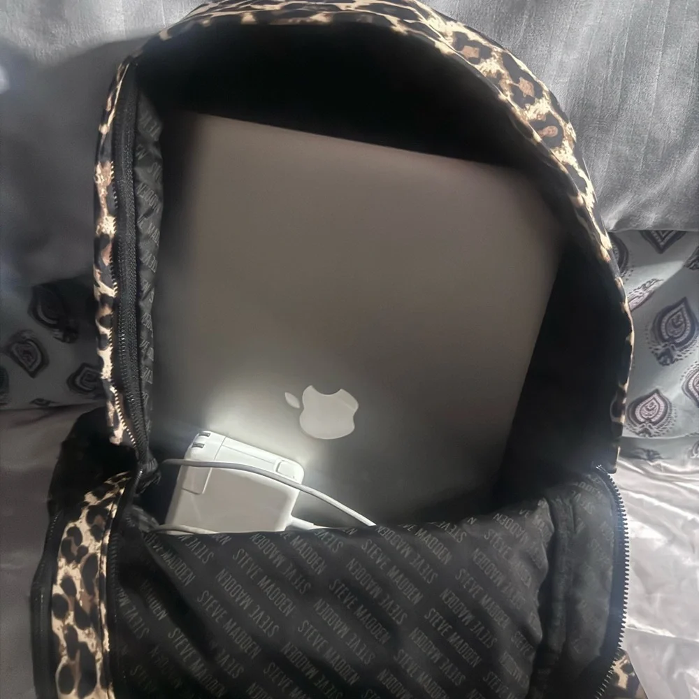Apple Silver Laptop with Centered Apple Logo